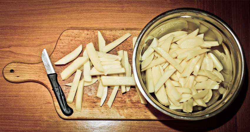 percer le secret des frites belges: la préparation